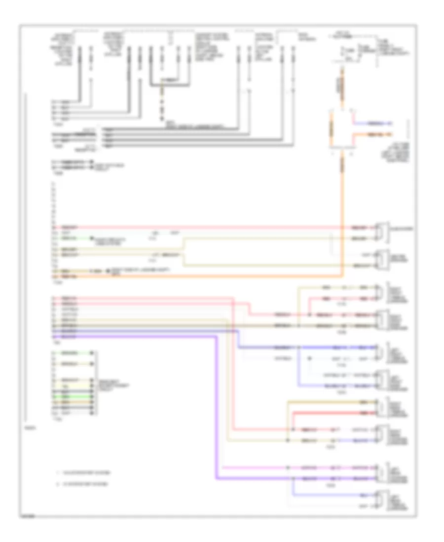 Radio Wiring Diagram Basic for Audi A8 2012