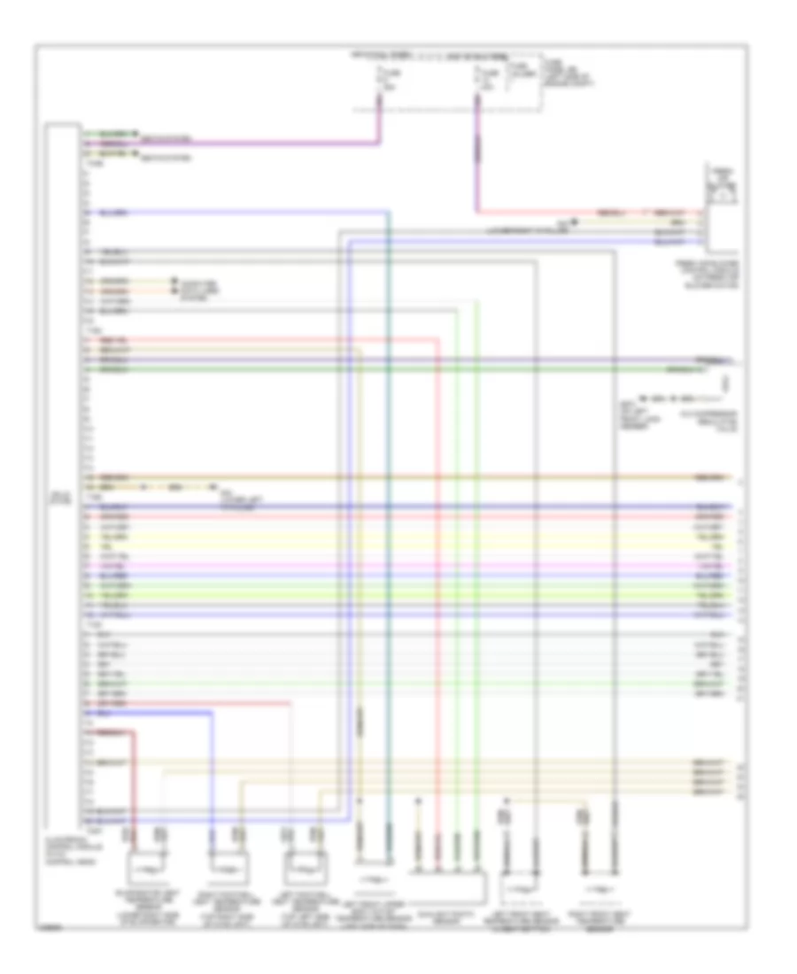 Automatic A C Wiring Diagram 1 of 2 for Audi TT S Quattro 2009