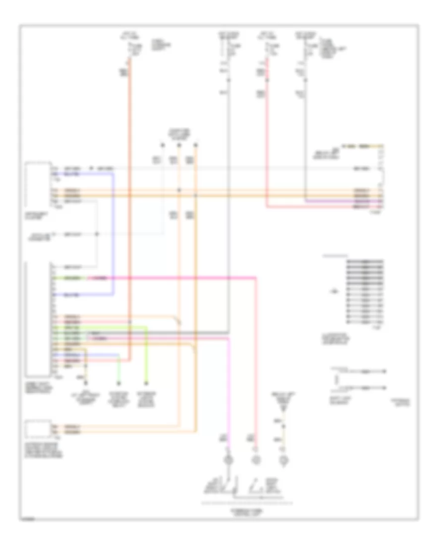 A T Wiring Diagram with Direct Shift for Audi TT 2006