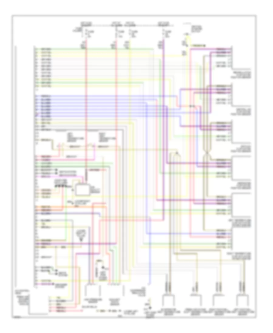 Automatic AC Wiring Diagram for Audi A4 Avant Quattro 2002