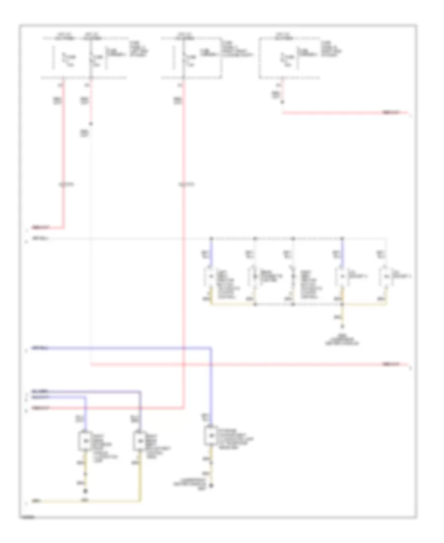 Instrument Illumination Wiring Diagram (4 of 5) for Audi A8 L 2012