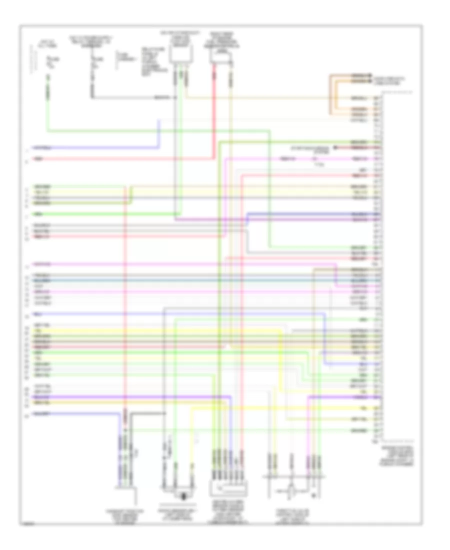 2.0L Turbo, Engine Performance Wiring Diagram (6 of 6) for Audi A4 2014