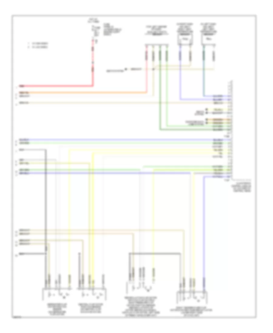 Automatic AC Wiring Diagram (2 of 3) for Audi A3 2.0 TDI 2010