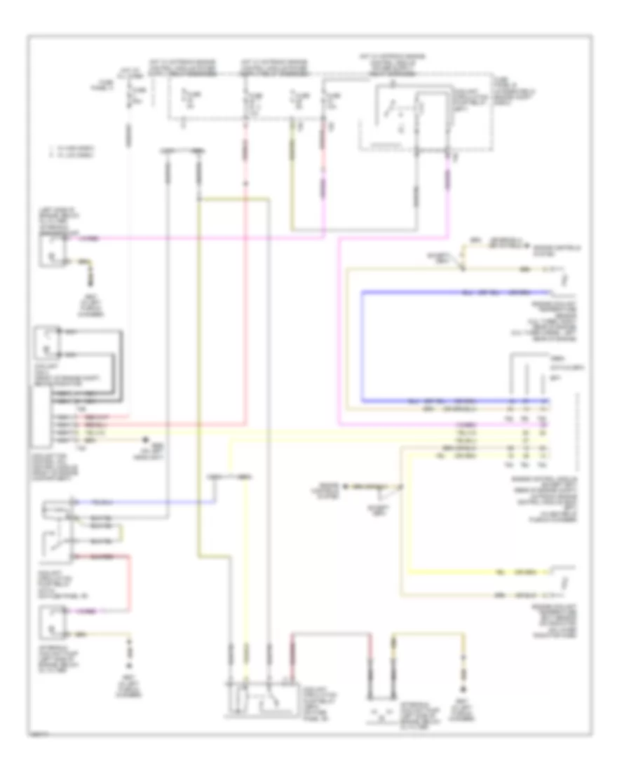 Automatic A C Wiring Diagram 3 of 3 for Audi A3 2 0 TDI 2010