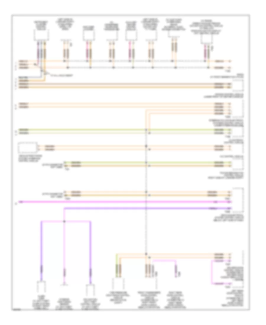 Computer Data Lines Wiring Diagram 2 of 2 for Audi A3 2 0 TDI 2010