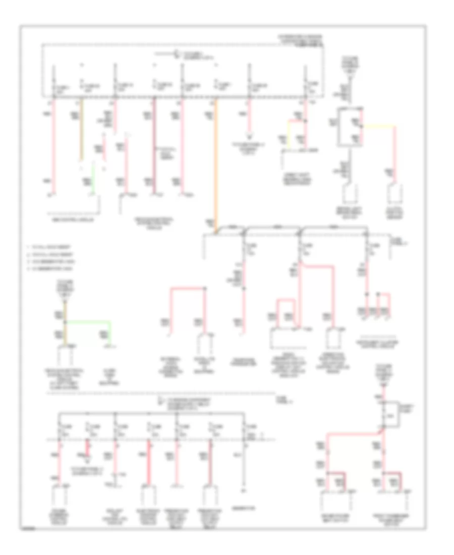 2 0L Turbo Power Distribution Wiring Diagram CCTA 2 of 4 for Audi A3 2 0 TDI 2010