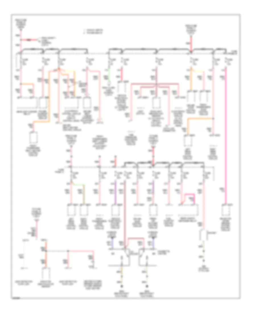 2.0L Turbo, Power Distribution Wiring Diagram, CCTA (3 of 4) for Audi A3 2.0 TDI 2010