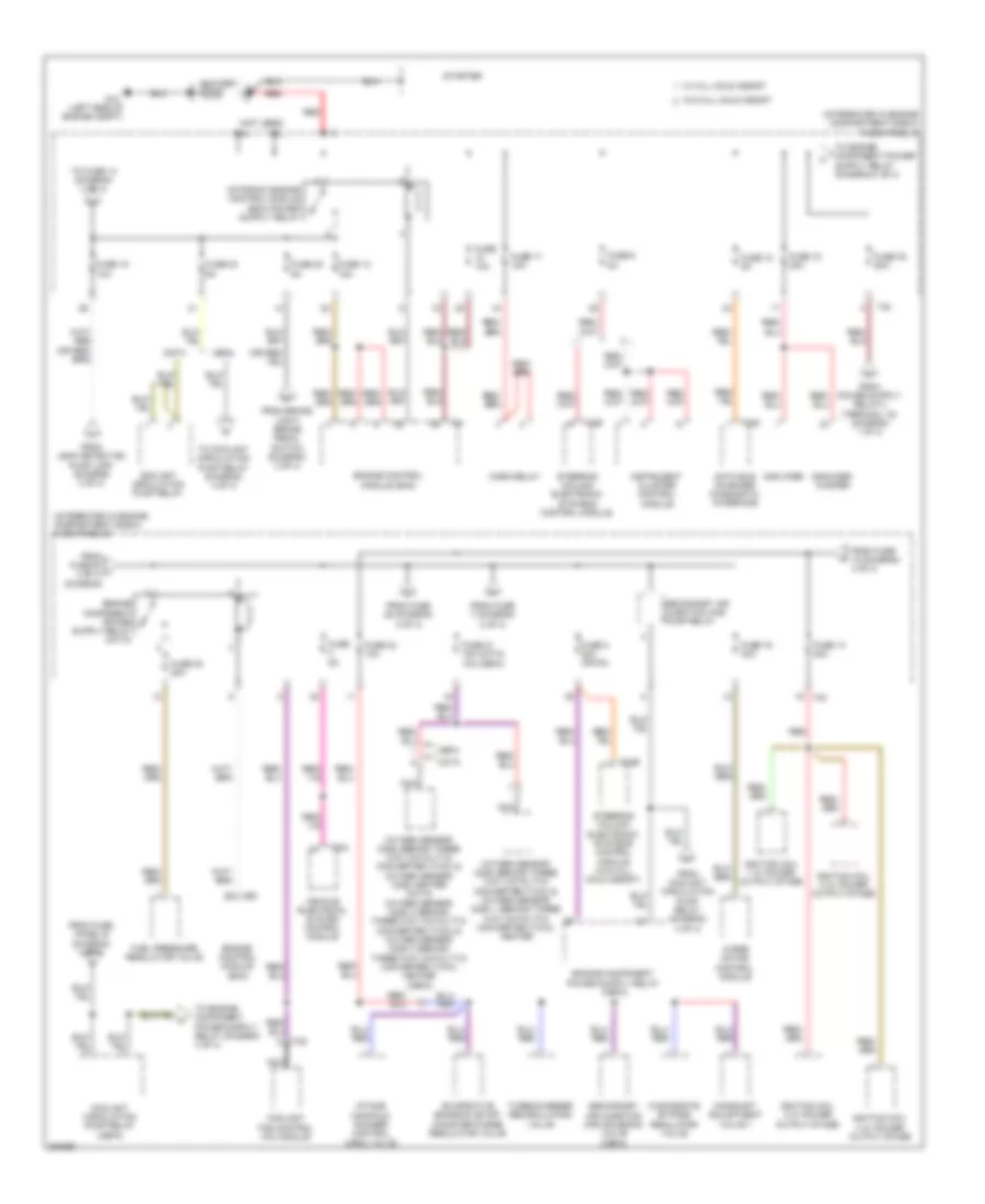2.0L Turbo, Power Distribution Wiring Diagram, CCTA (4 of 4) for Audi A3 2.0 TDI 2010