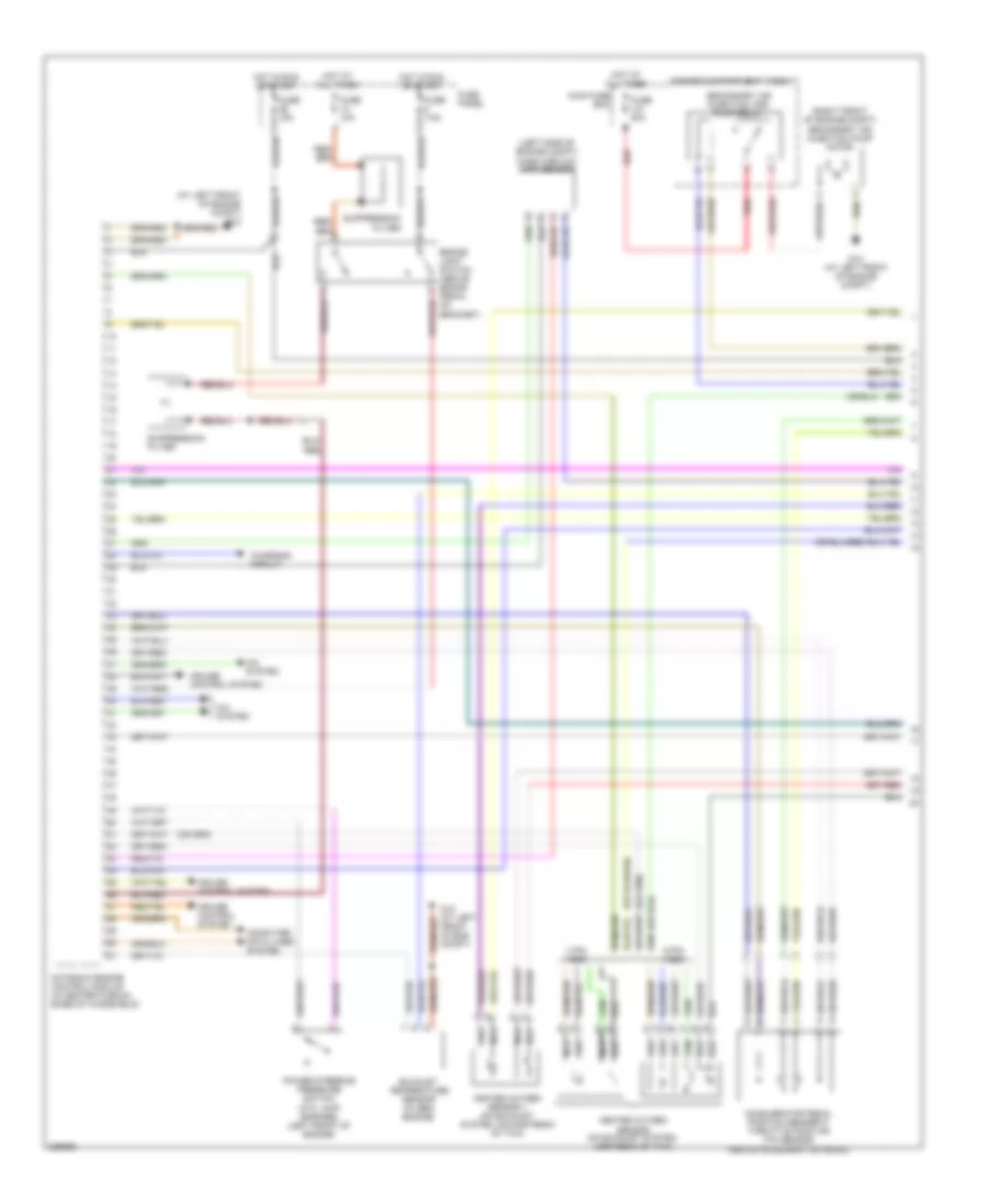 1 8L Turbo Engine Performance Wiring Diagram 1 of 3 for Audi TT Quattro 2006