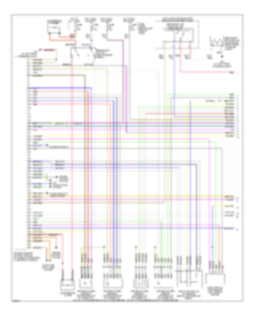 3 2L Engine Performance Wiring Diagram 1 of 4 for Audi TT Quattro 2006