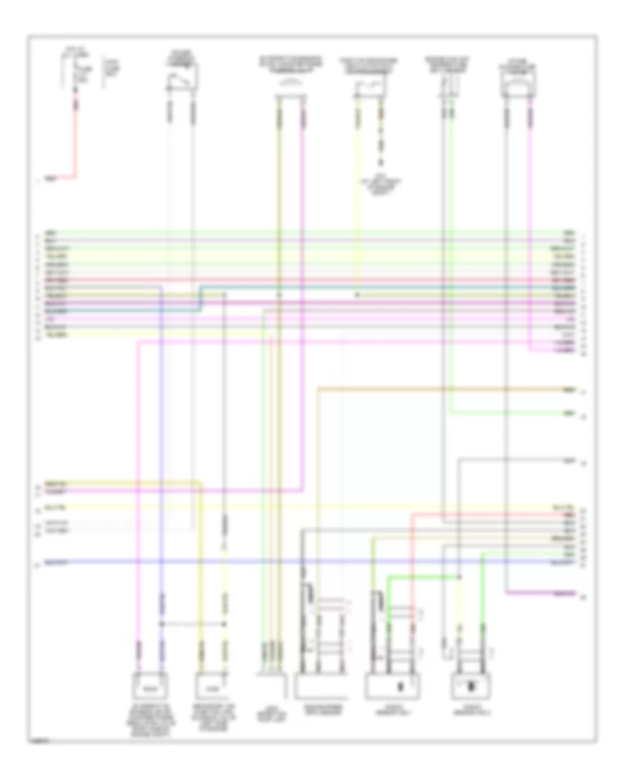 3 2L Engine Performance Wiring Diagram 2 of 4 for Audi TT Quattro 2006