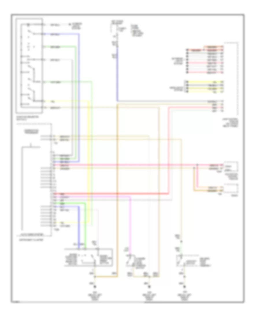 Auto Check System Wiring Diagram for Audi TT Quattro 2006