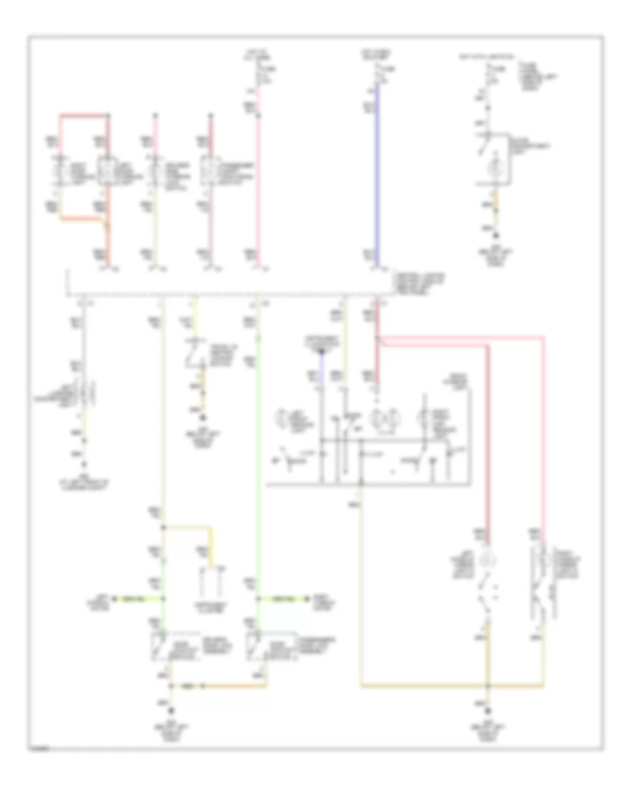 Courtesy Lamps Wiring Diagram Roadster for Audi TT Quattro 2006