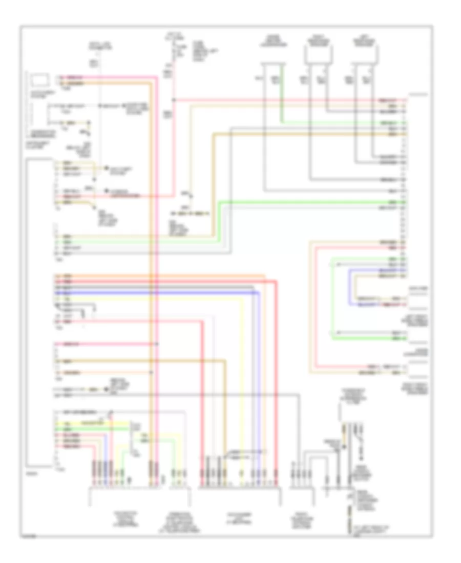 Radio Wiring Diagram Coupe with Bose for Audi TT Quattro 2006