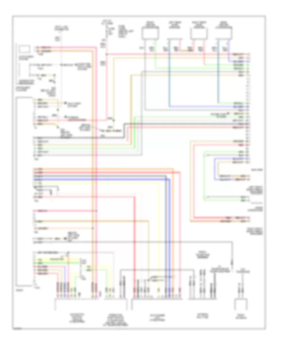 Radio Wiring Diagram Roadster with Bose for Audi TT Quattro 2006