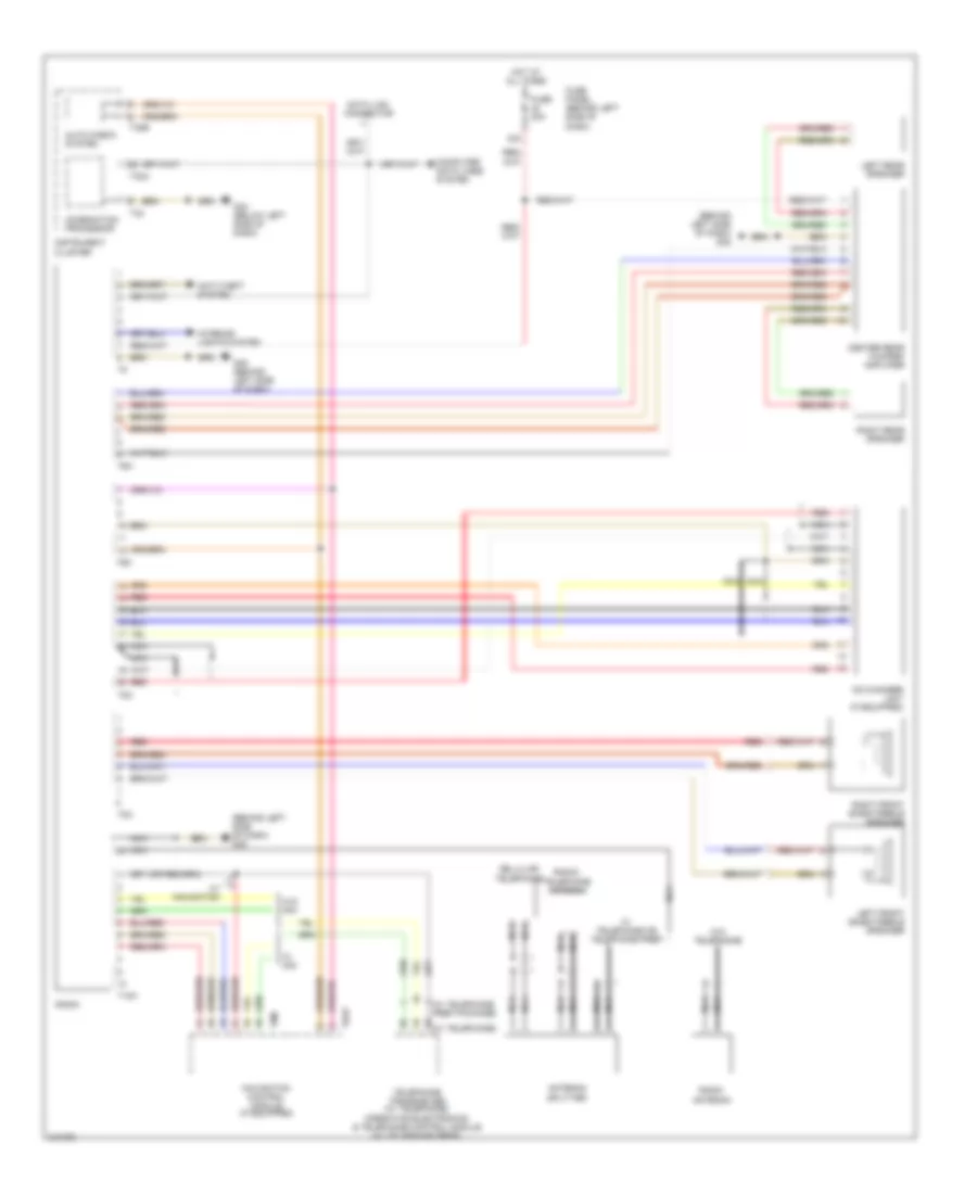 Radio Wiring Diagram Roadster without Bose for Audi TT Quattro 2006