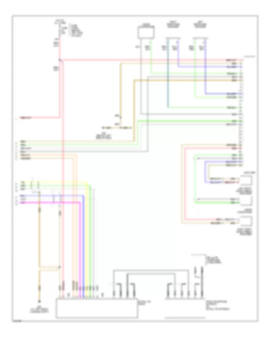 Satellite Radio Wiring Diagram Coupe 2 of 2 for Audi TT Quattro 2006