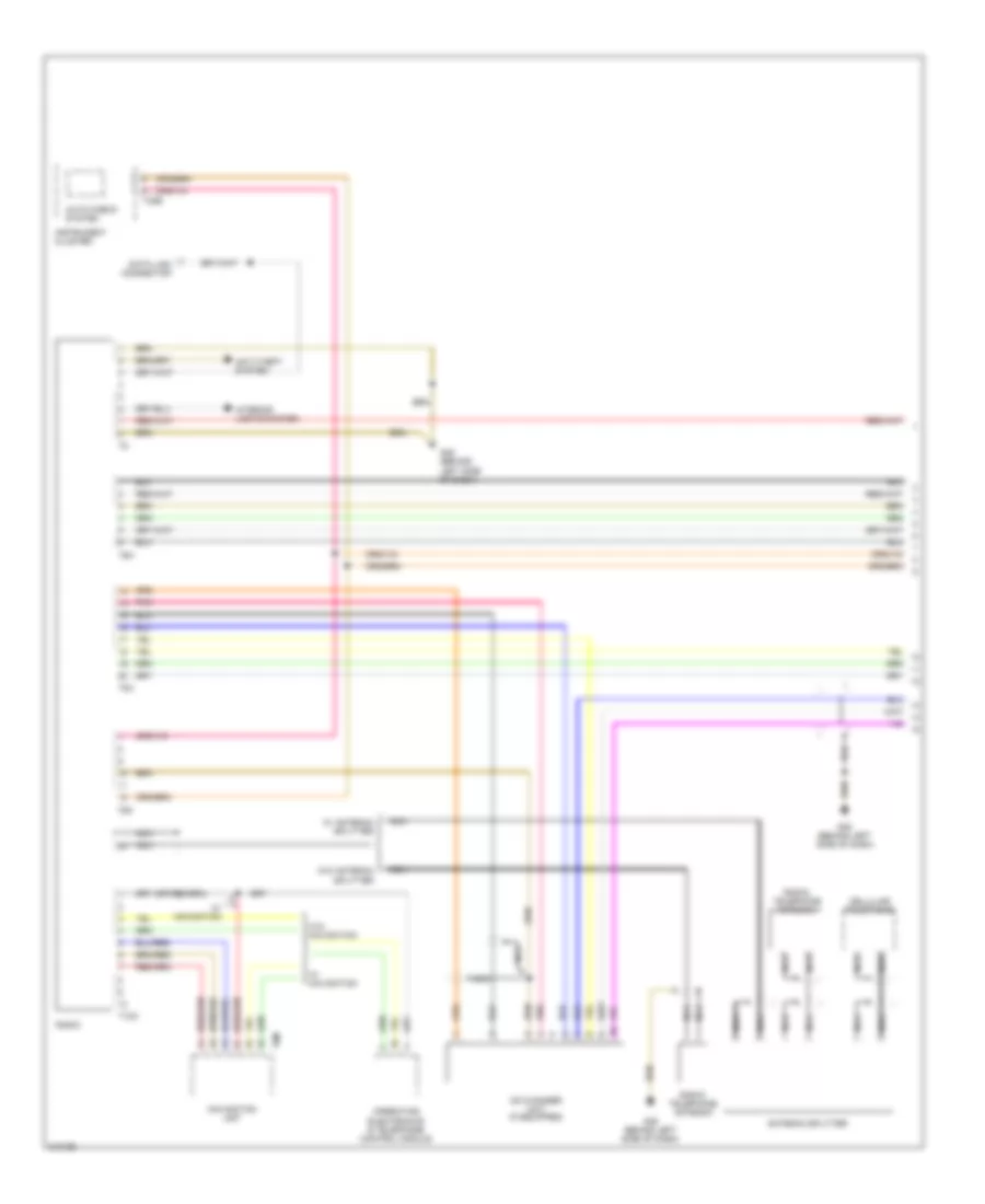 Satellite Radio Wiring Diagram Roadster 1 of 2 for Audi TT Quattro 2006