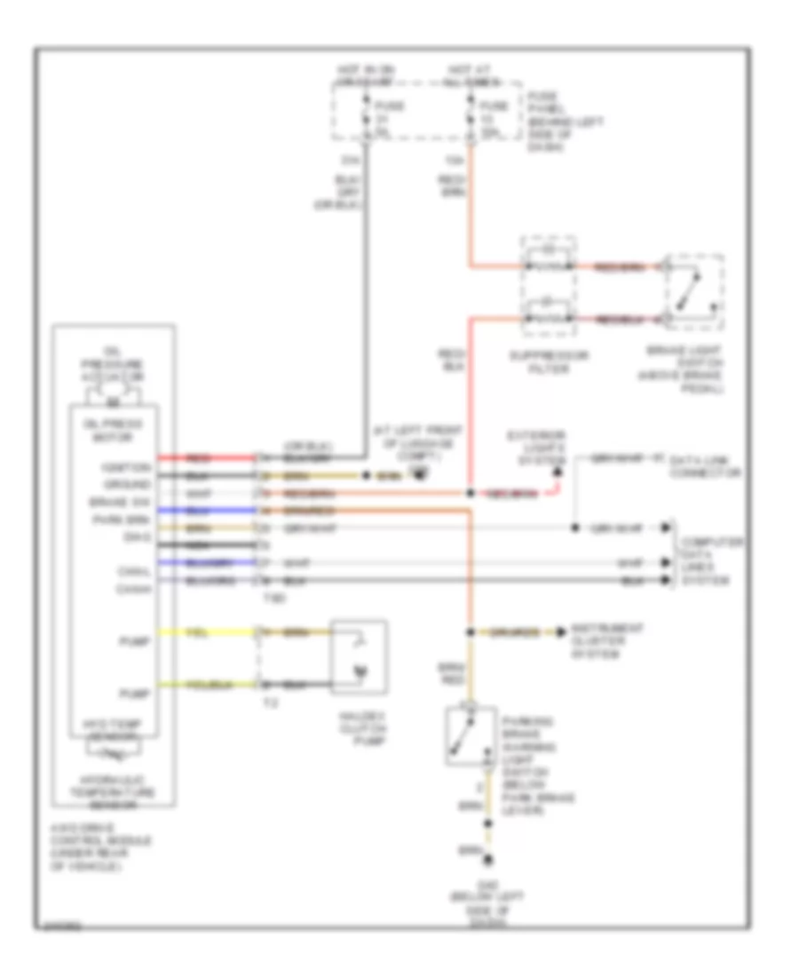 AWD Wiring Diagram for Audi TT Quattro 2006