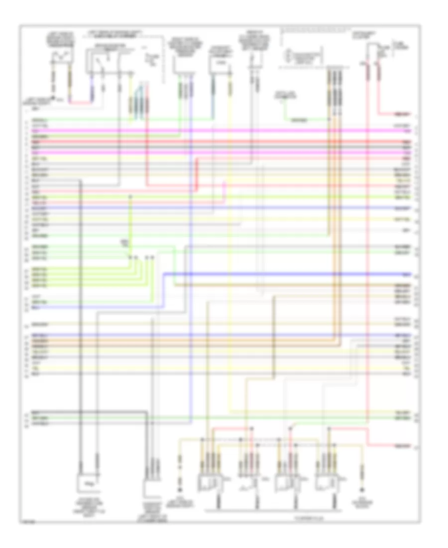 1.8L, Engine Performance Wiring Diagram (3 of 4) for Audi A4 Quattro 2002