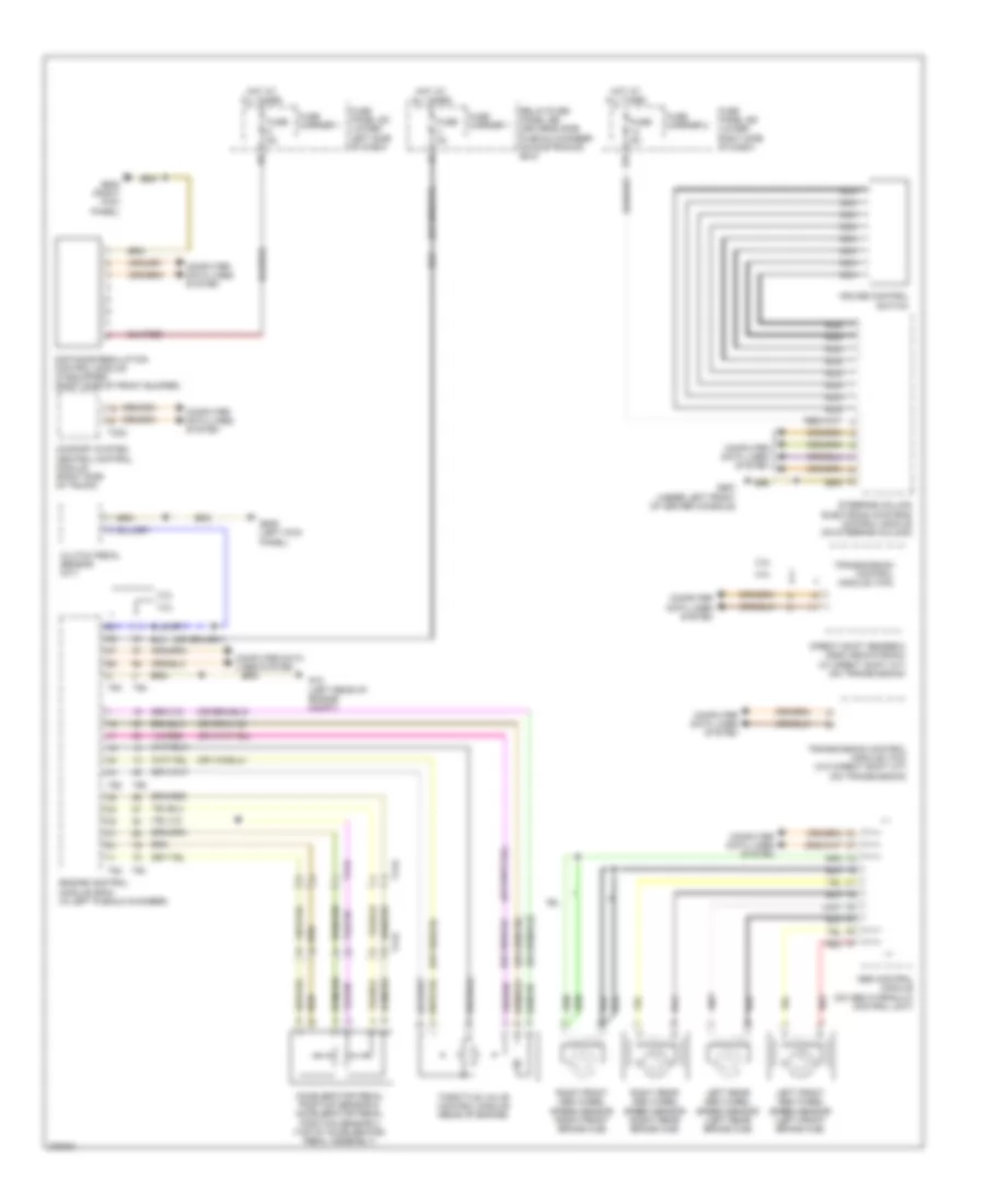 Cruise Control Wiring Diagram for Audi Q5 2.0T 2012