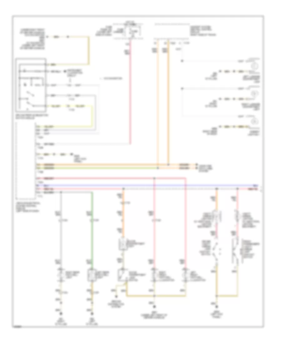 Courtesy Lamps Wiring Diagram 1 of 2 for Audi Q5 2 0T 2012