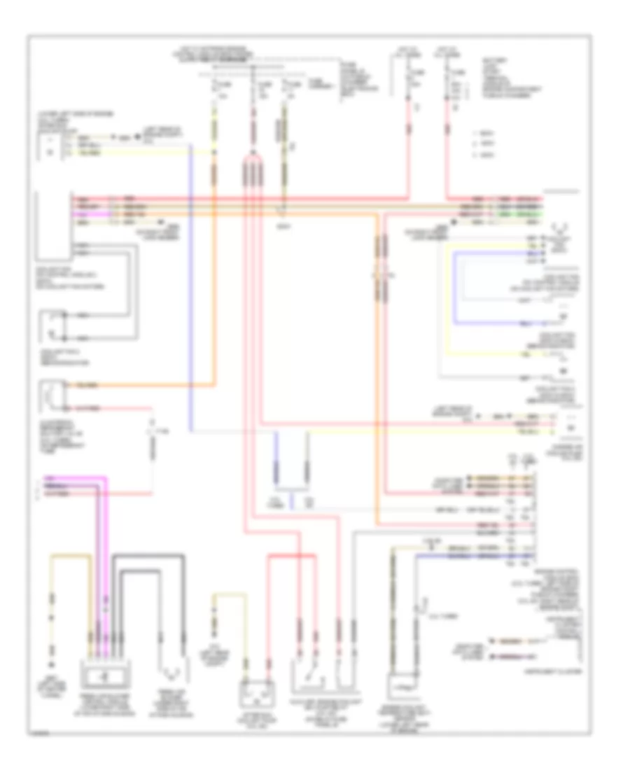 Automatic A C Wiring Diagram Basic 2 of 2 for Audi A4 Premium 2014