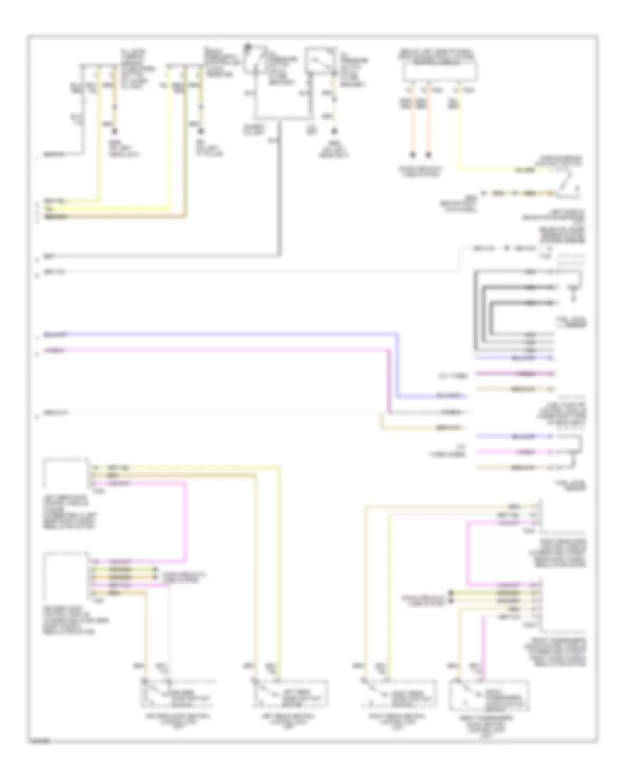 Instrument Cluster Wiring Diagram (2 of 2) for Audi A3 2.0T 2010