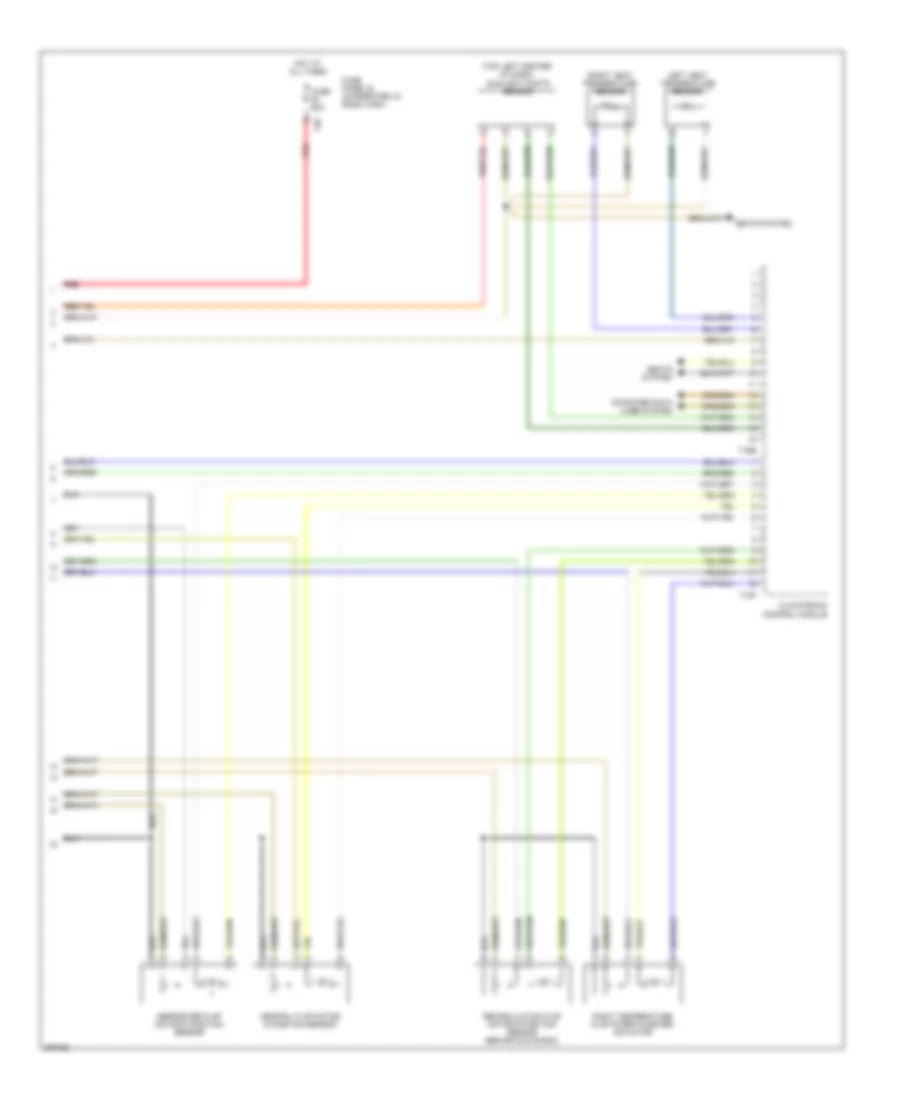 Automatic AC Wiring Diagram, Late Production (2 of 3) for Audi A3 2007