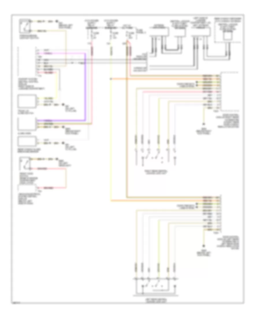 Anti-theft Wiring Diagram, Early Production (2 of 2) for Audi A3 2007