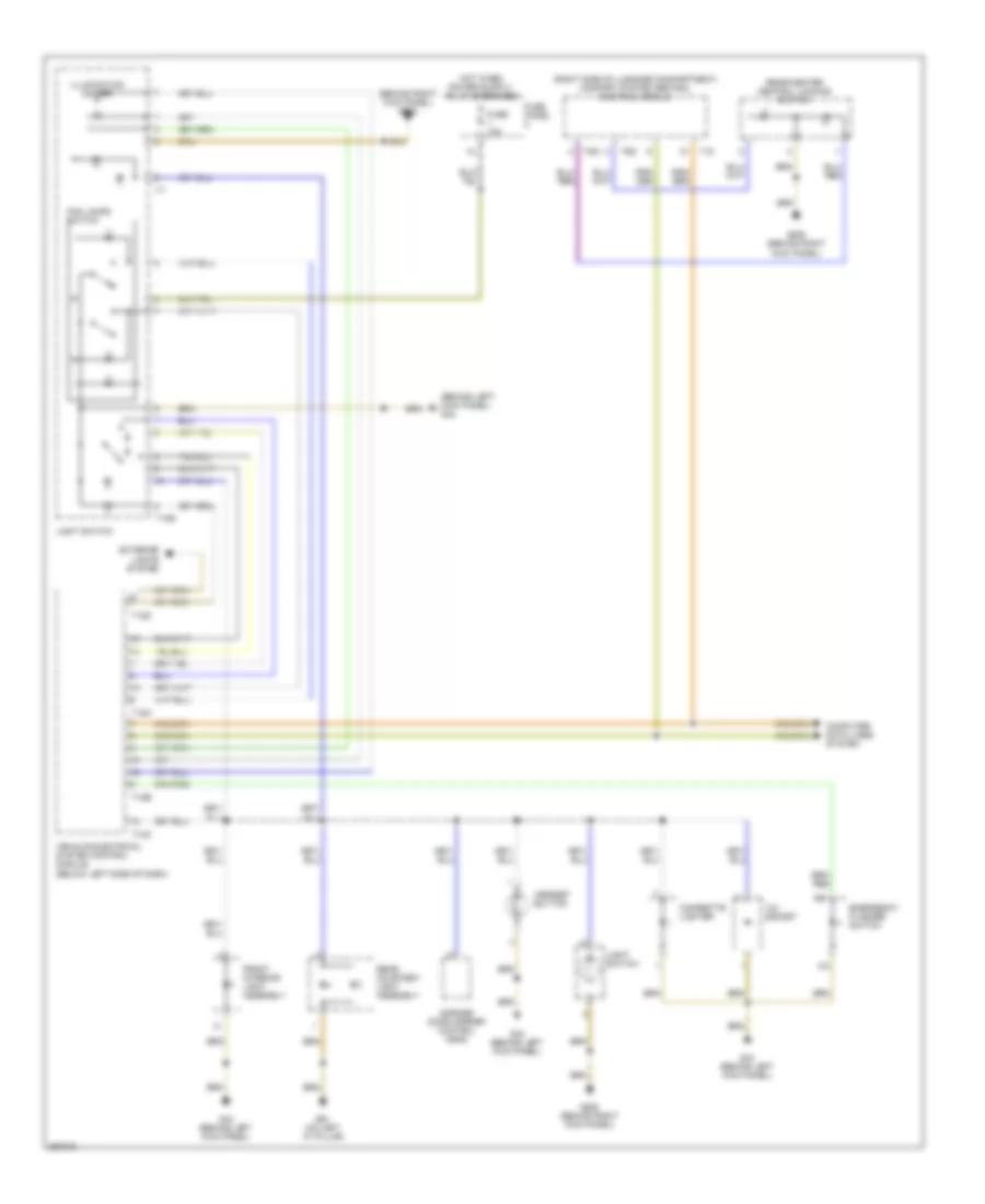 Instrument Illumination Wiring Diagram, Late Production (1 of 2) for Audi A3 2007