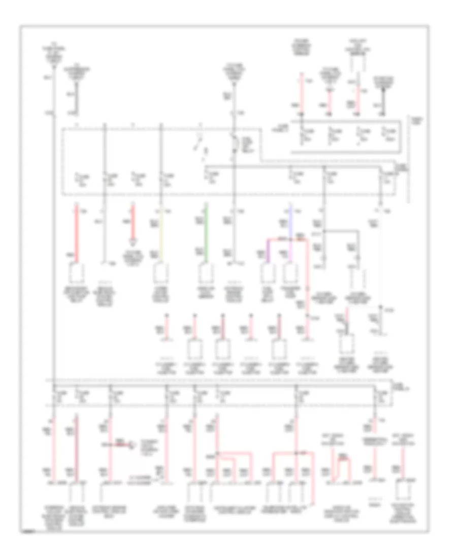 3 2L Power Distribution Wiring Diagram 2 of 4 for Audi A3 2007