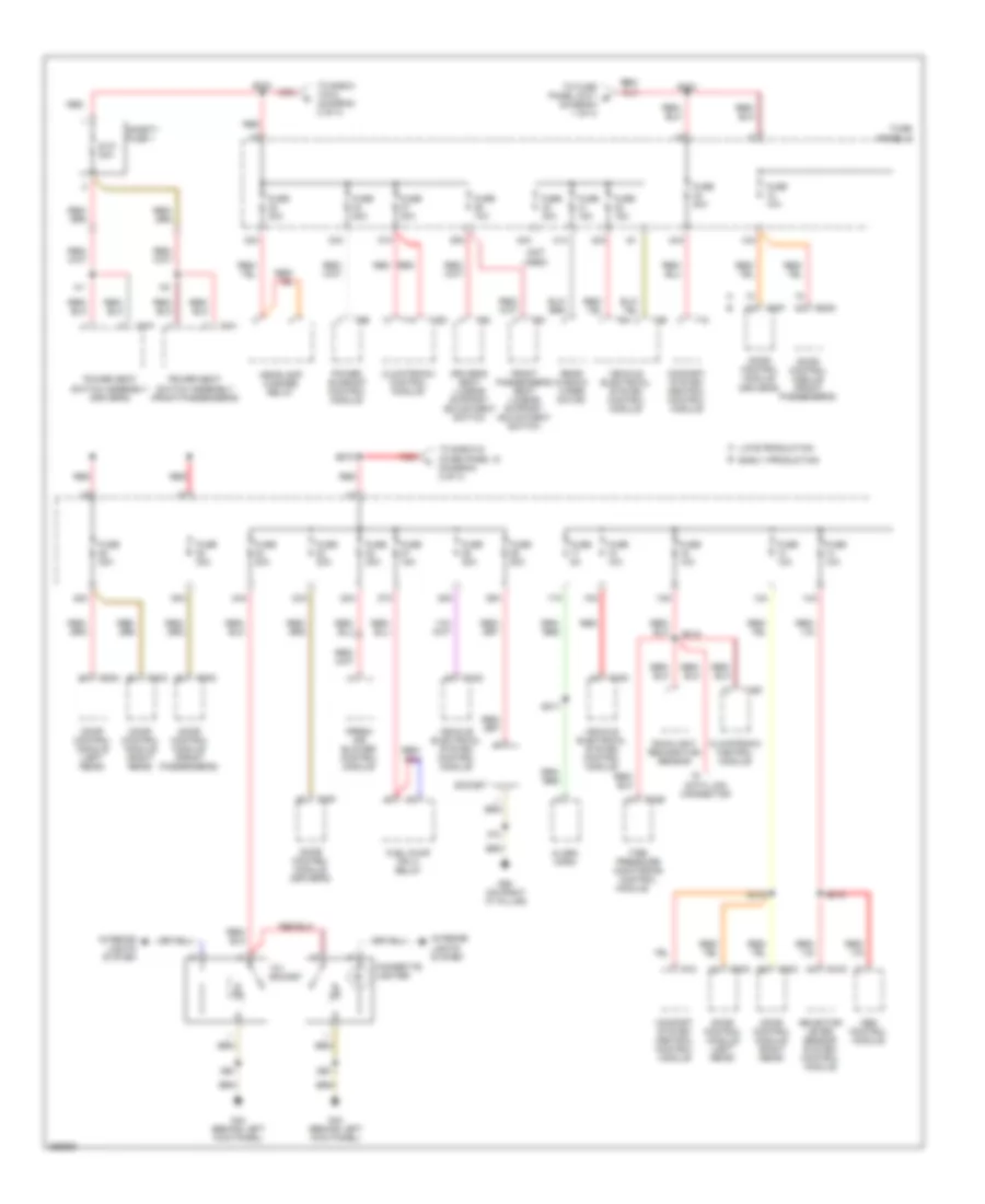 3 2L Power Distribution Wiring Diagram 4 of 4 for Audi A3 2007