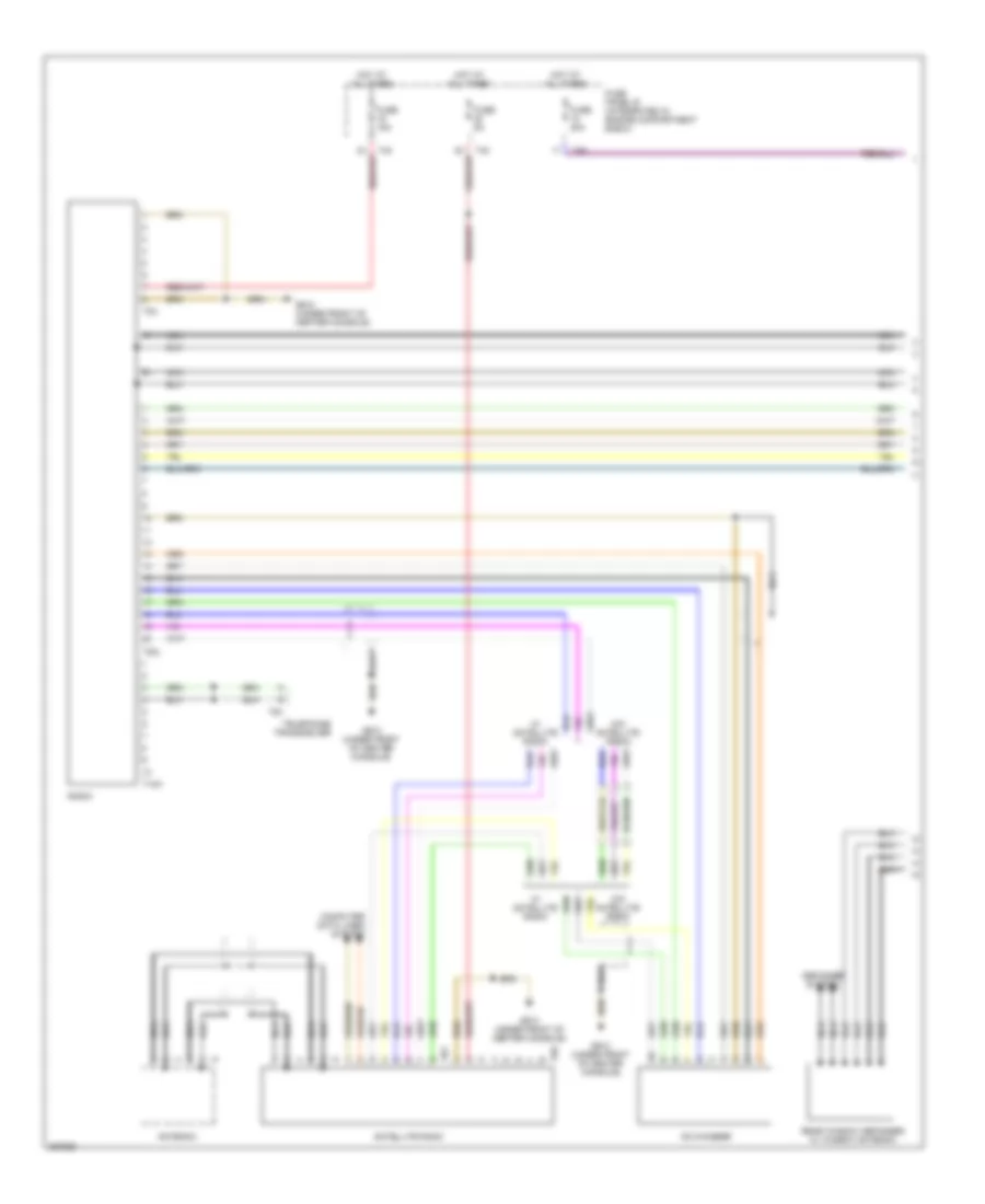Bose Radio Wiring Diagram Early Production 1 of 2 for Audi A3 2007