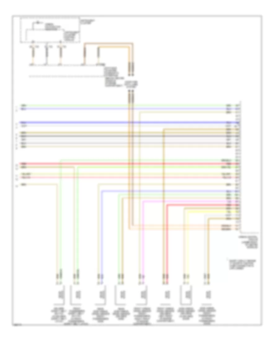 Supplemental Restraints Wiring Diagram 3 of 3 for Audi A3 2007