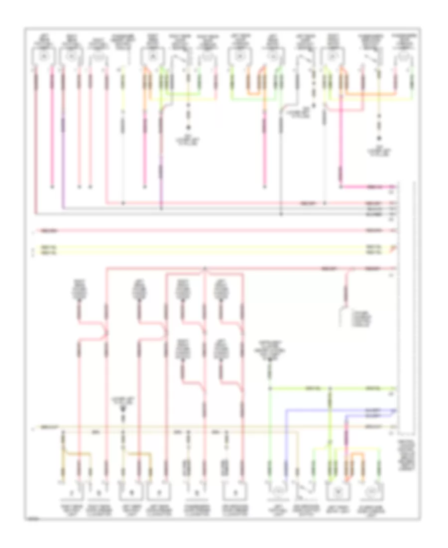 Interior Lights Wiring Diagram (3 of 3) for Audi A6 2002