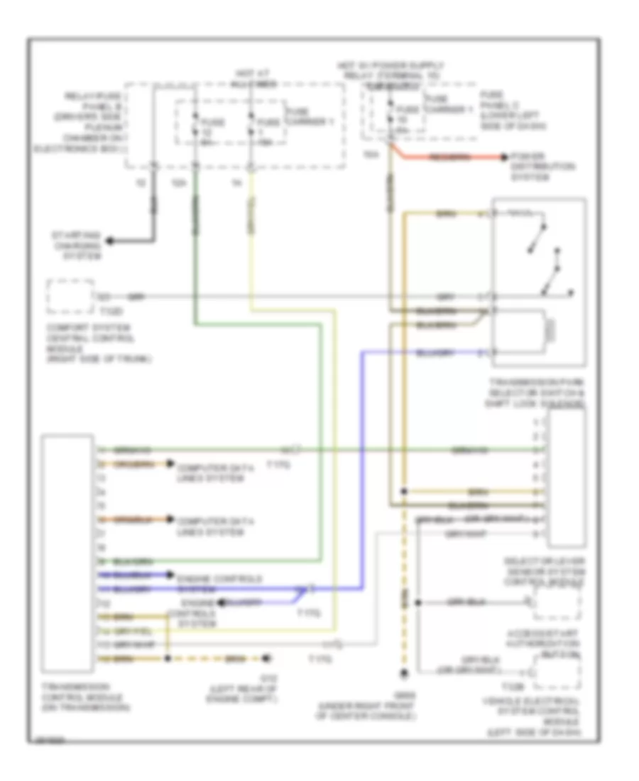 3 2L A T Wiring Diagram for Audi Q5 3 2 2012