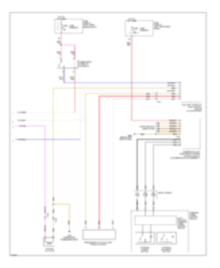 Transmission Wiring Diagram (3 of 3) for Audi Q7 3.0 TDI 2012