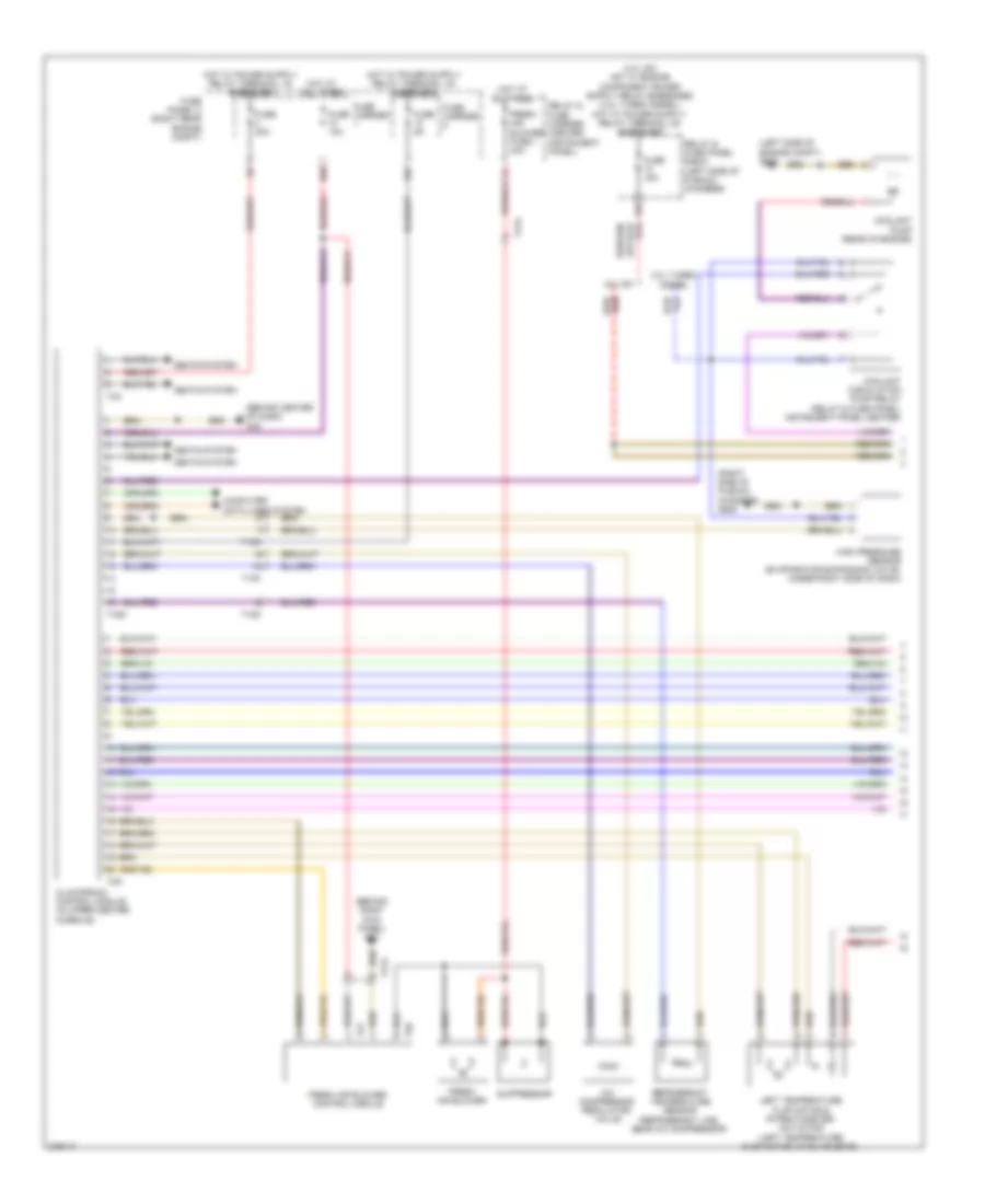 Automatic A C Wiring Diagram Basic 1 of 2 for Audi Q7 3 0 TDI 2012