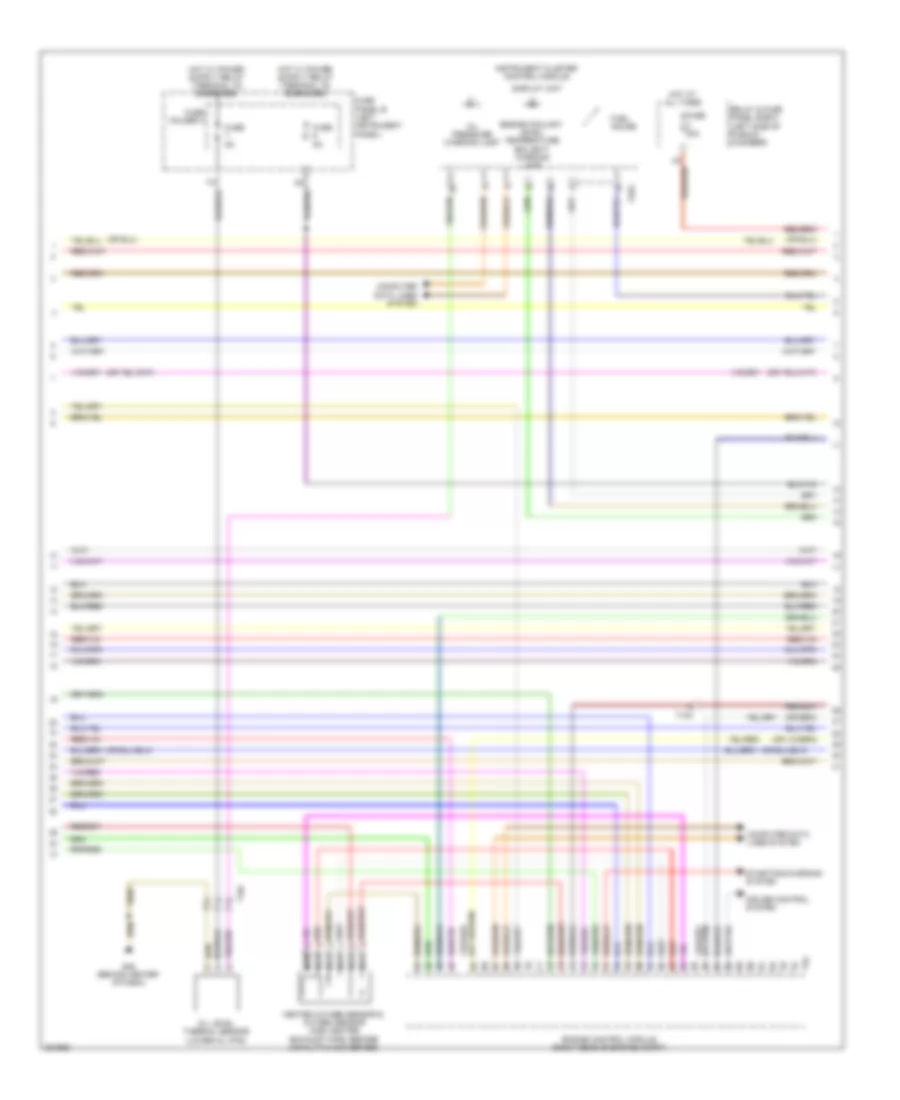 3.0L SC, Engine Performance Wiring Diagram (3 of 7) for Audi Q7 3.0 TDI 2012