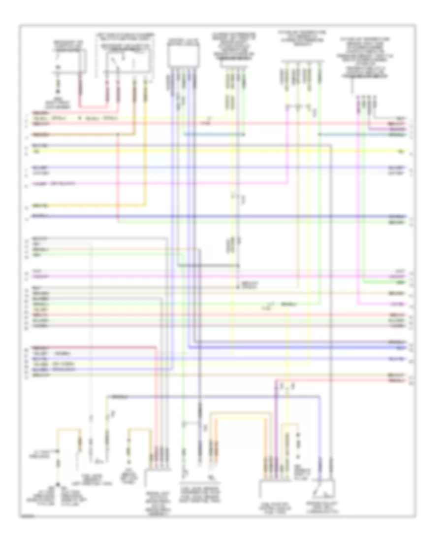 3.0L SC, Engine Performance Wiring Diagram (4 of 7) for Audi Q7 3.0 TDI 2012