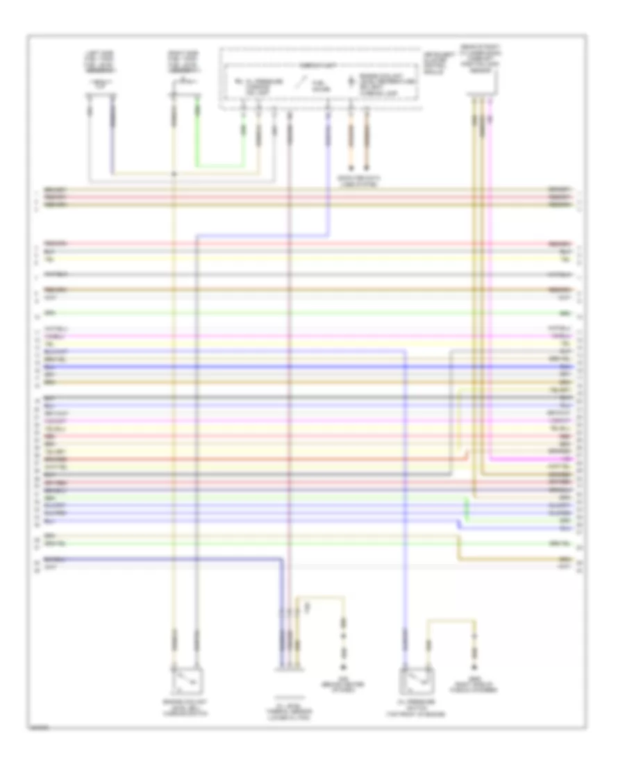 3.0L Turbo Diesel, Engine Performance Wiring Diagram (6 of 9) for Audi Q7 3.0 TDI 2012