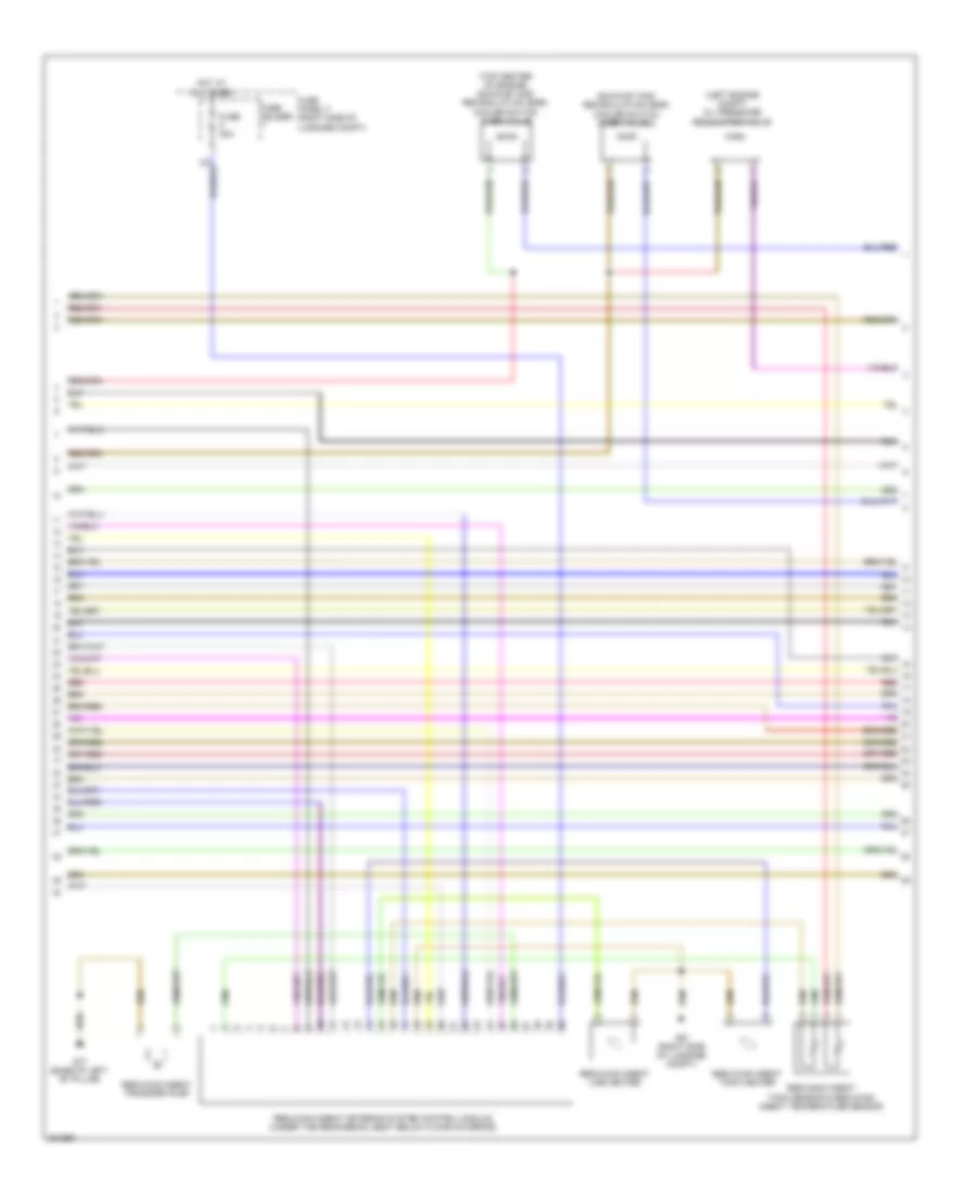 3.0L Turbo Diesel, Engine Performance Wiring Diagram (7 of 9) for Audi Q7 3.0 TDI 2012
