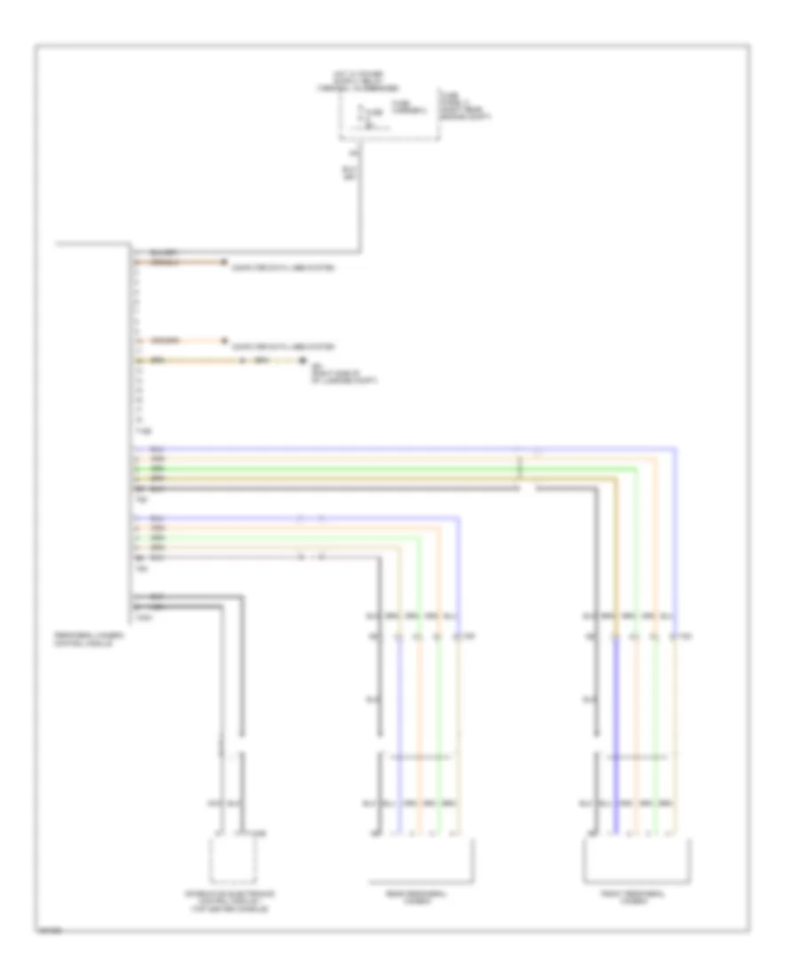 Peripheral Camera Wiring Diagram for Audi Q7 3.0 TDI 2012