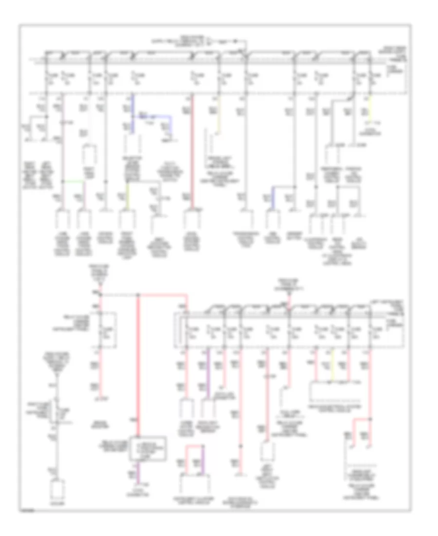 3 0L SC Power Distribution Wiring Diagram 3 of 7 for Audi Q7 3 0 TDI 2012