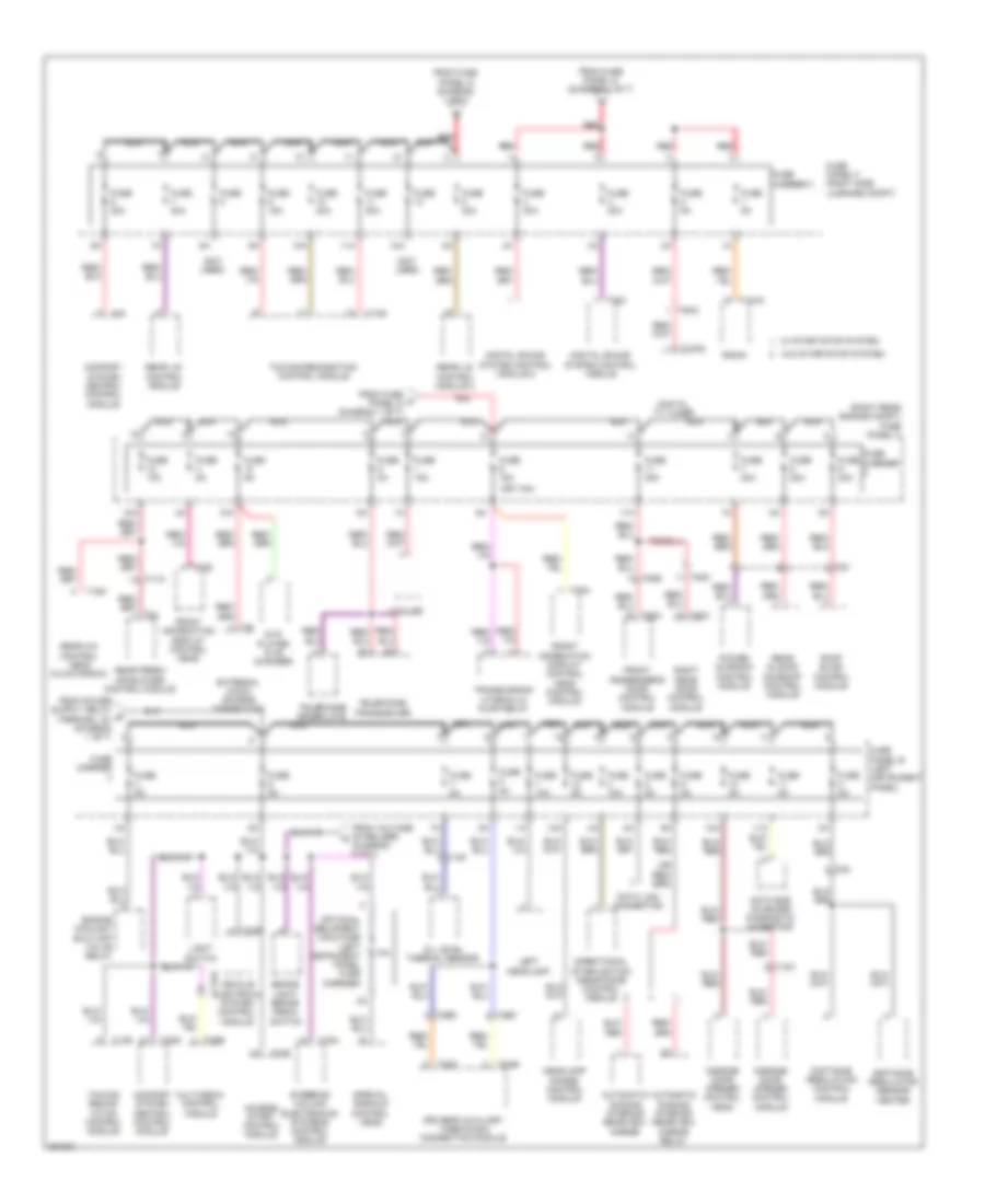 3.0L SC, Power Distribution Wiring Diagram (5 of 7) for Audi Q7 3.0 TDI 2012