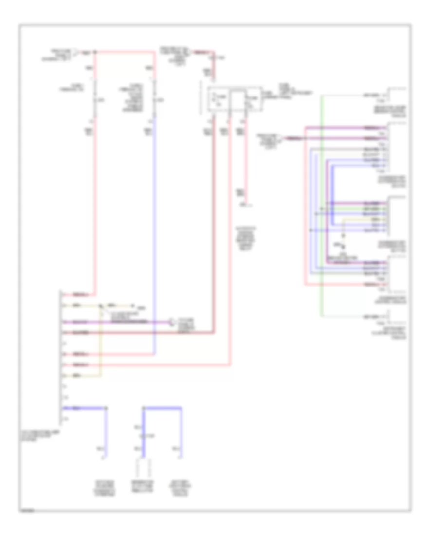 3.0L SC, Power Distribution Wiring Diagram (6 of 7) for Audi Q7 3.0 TDI 2012