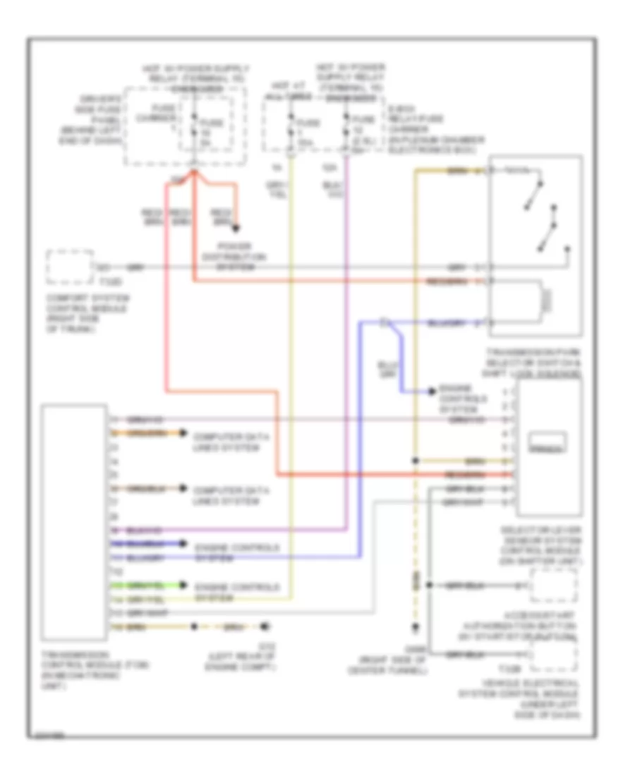 A T Wiring Diagram 6 Speed A T for Audi A4 2 0T 2010