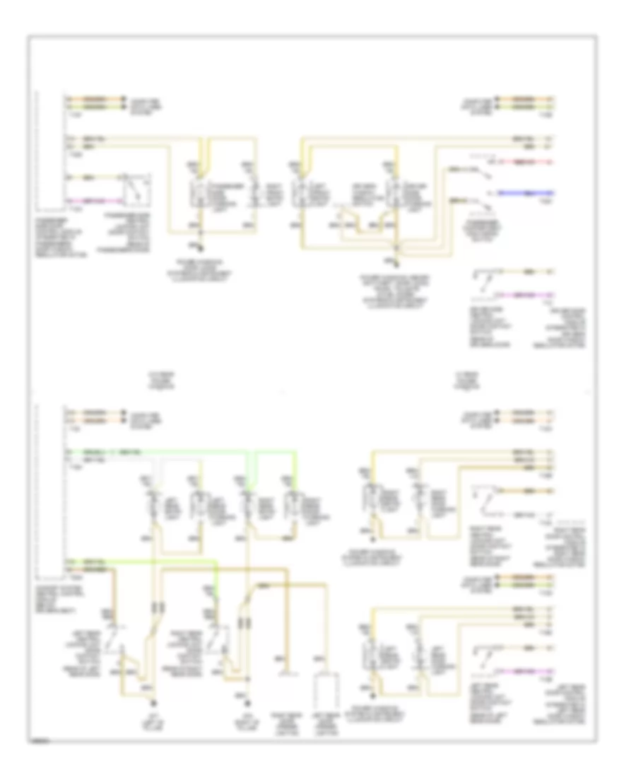 Courtesy Lamps Wiring Diagram Avant 2 of 2 for Audi A4 2007