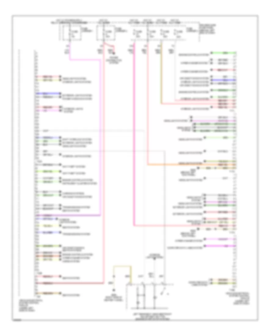 Vehicle Electrical System Control Module Wiring Diagram for Audi A4 2 0T Avant Quattro 2010